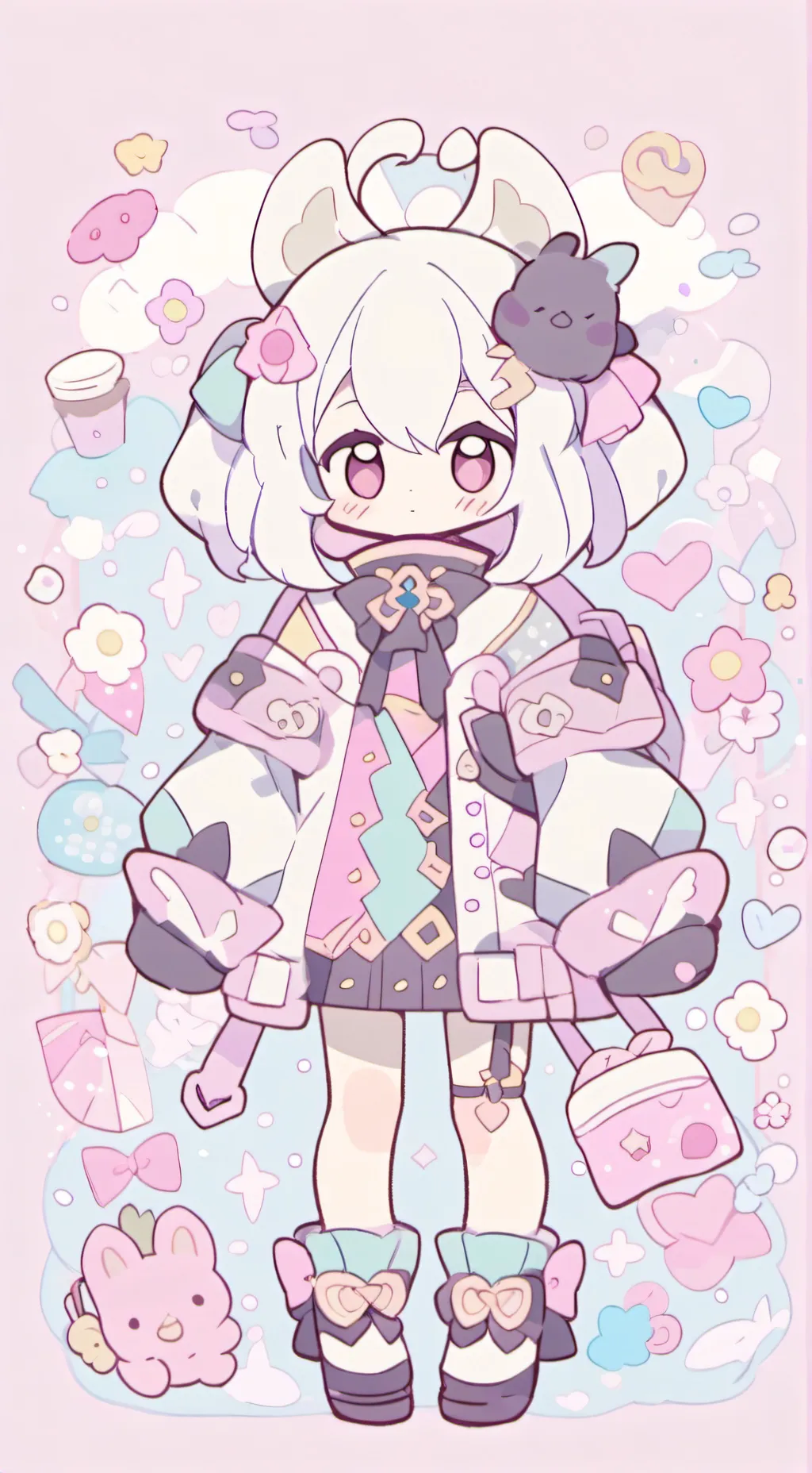 ai character: Insane Cosmo background