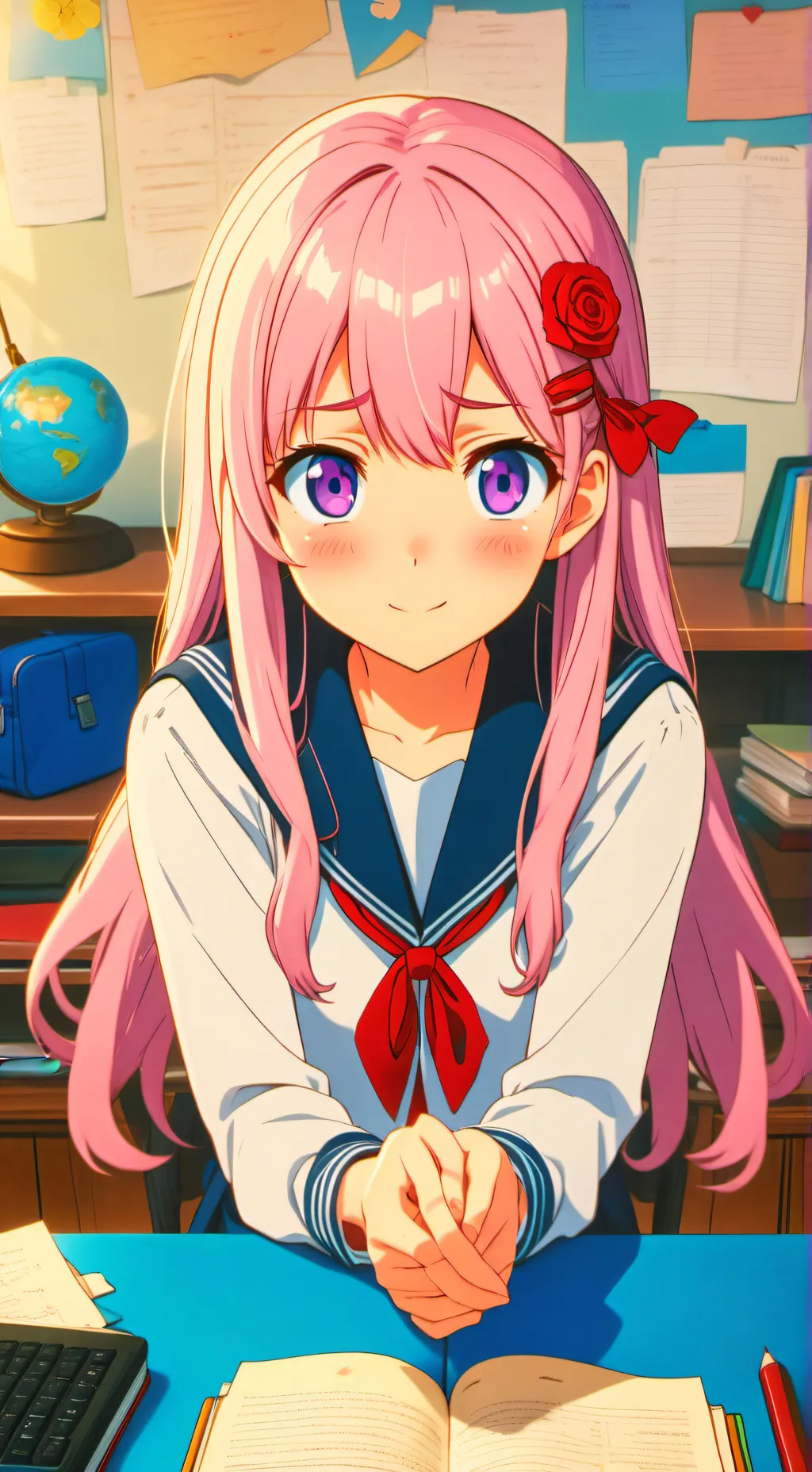 ai character: kabushi background