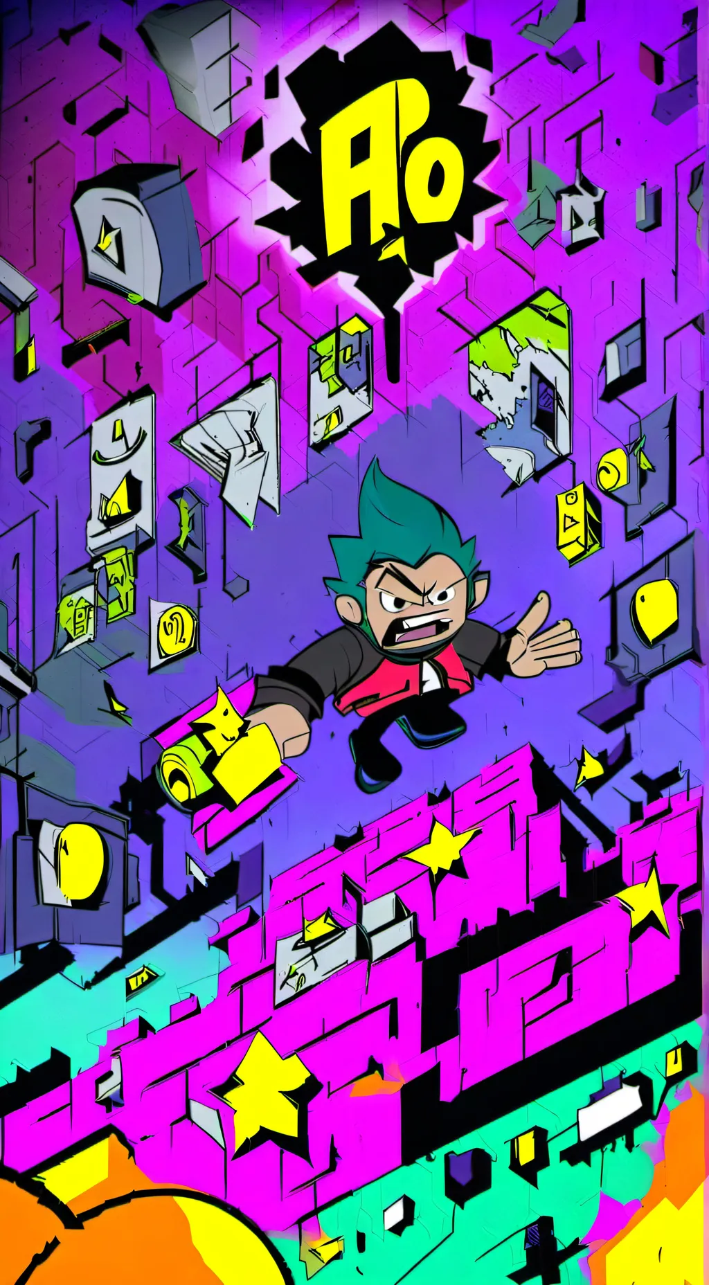 ai character: Teen titans background