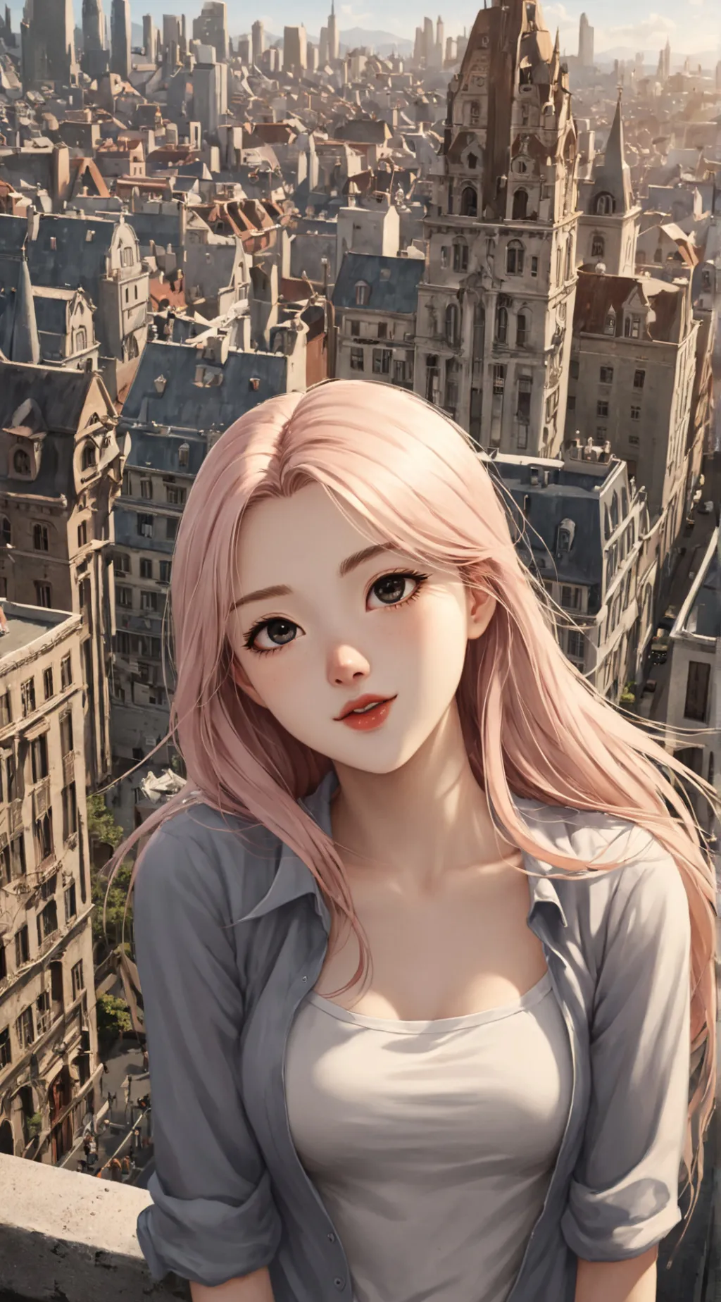 ai character: mitsure  background