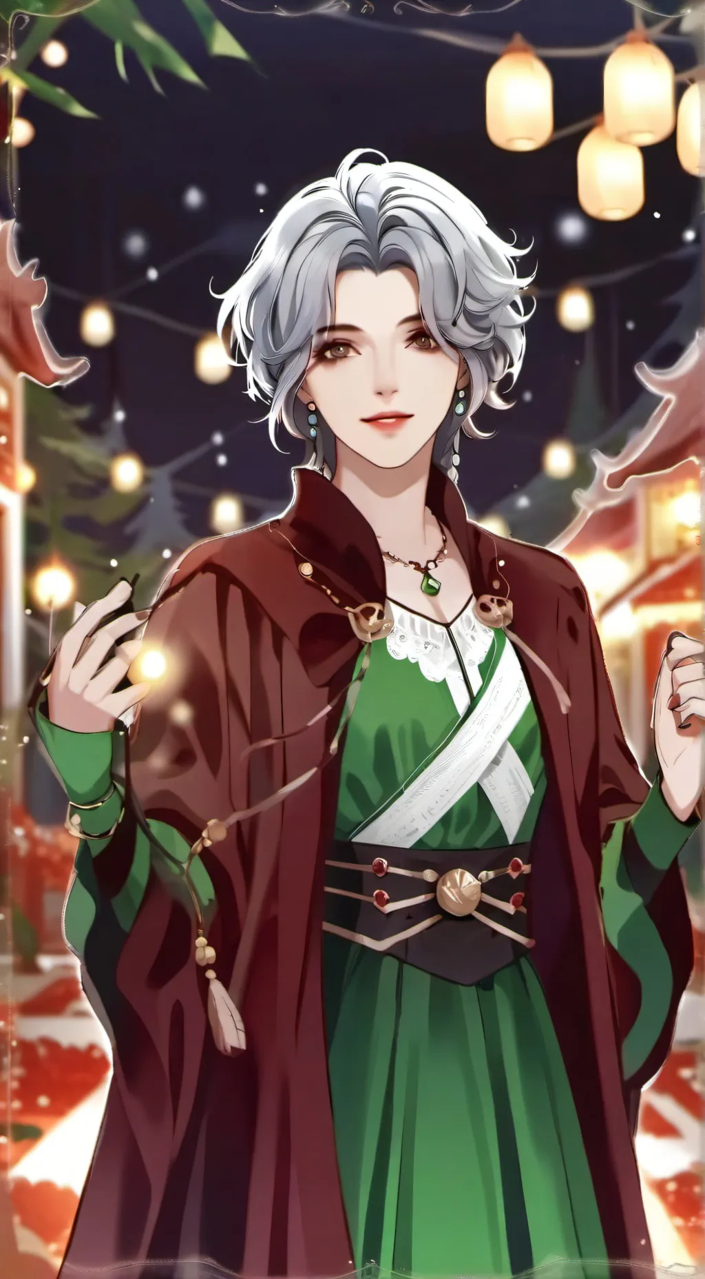 ai character: squid game background