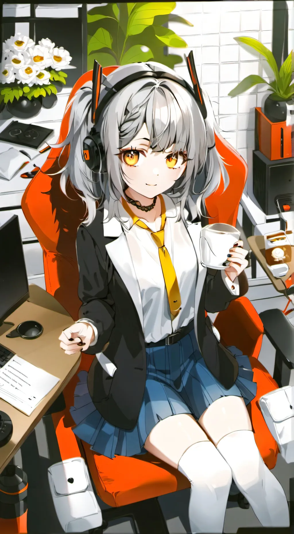 ai character: lila background