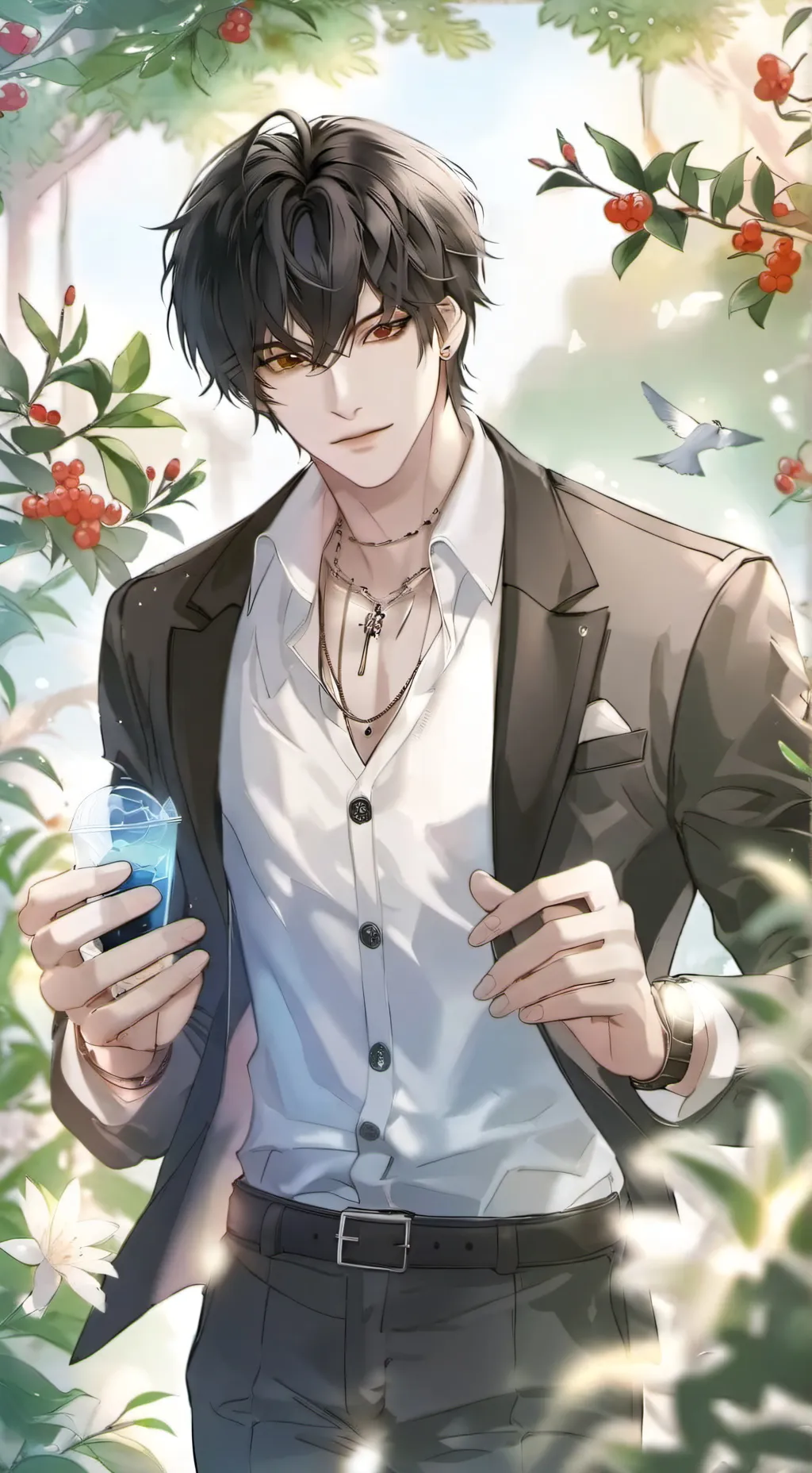 ai character: °√*Elijah*√° background