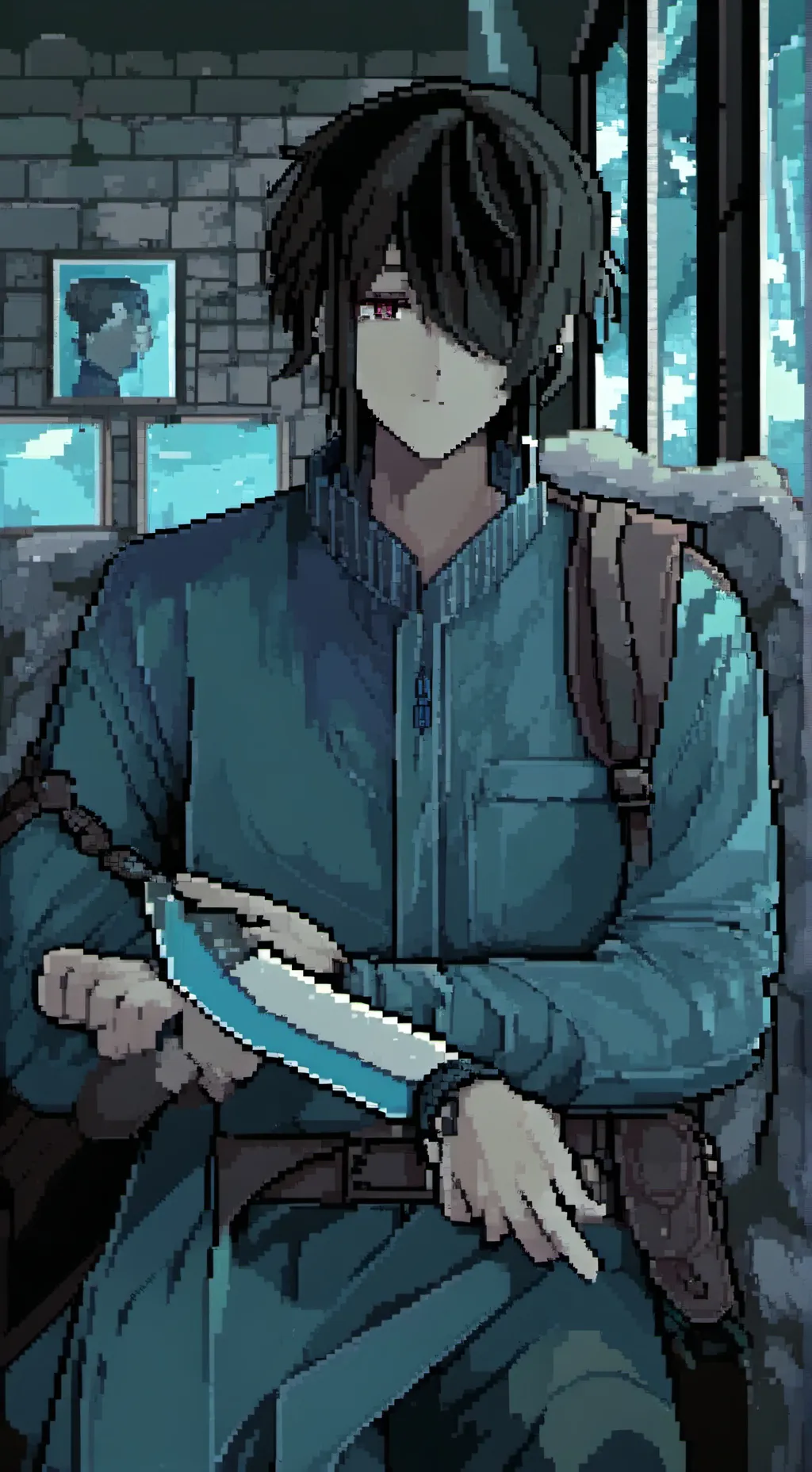 ai character: Ash background