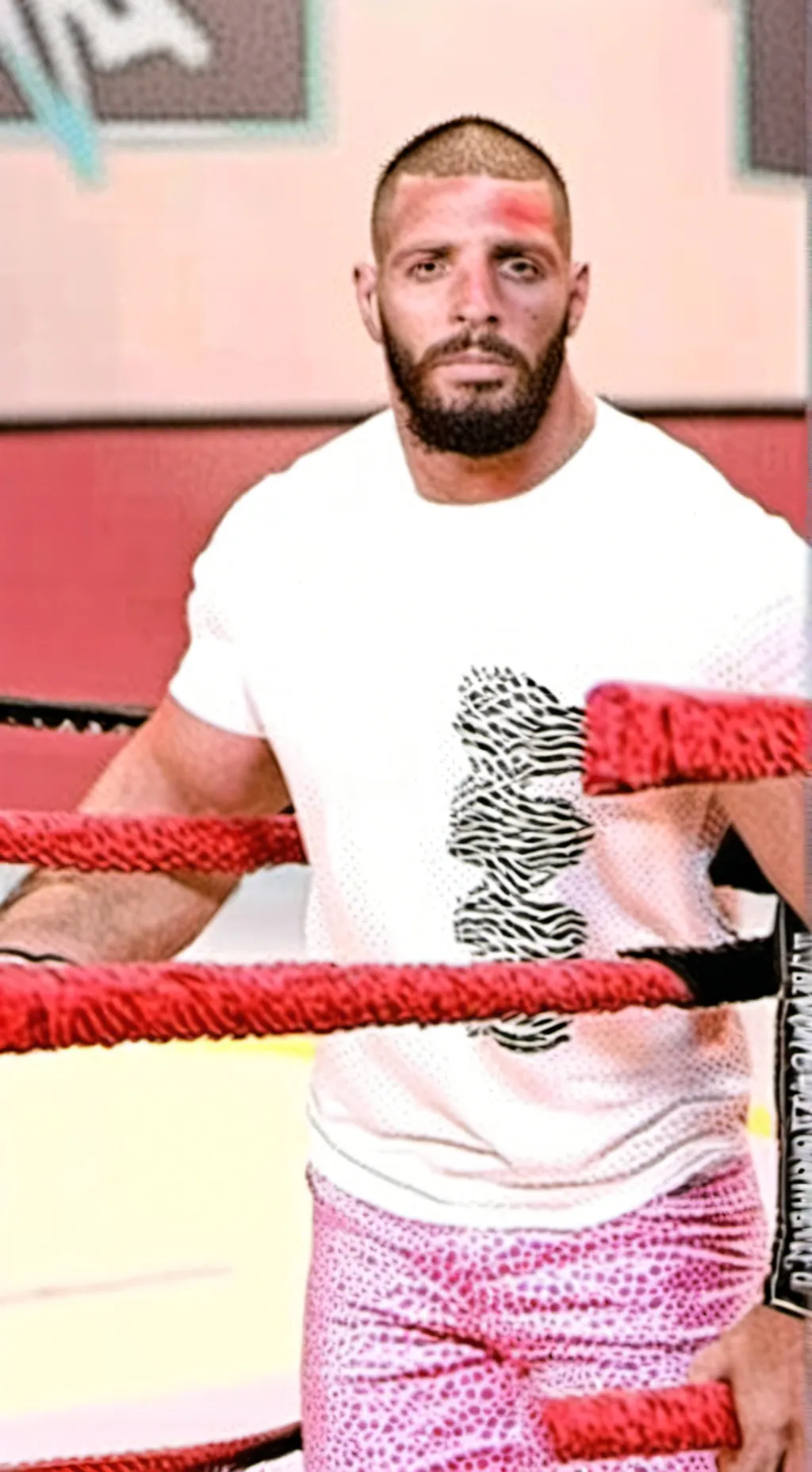 ai character: Mark Briscoe  background