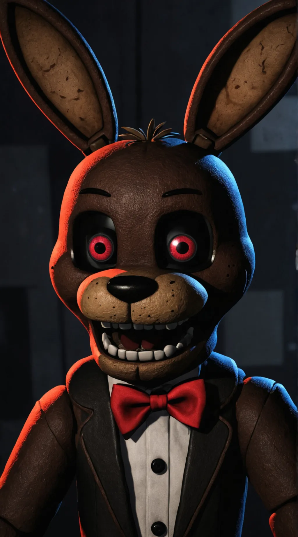 ai character: Shadow bonnie background
