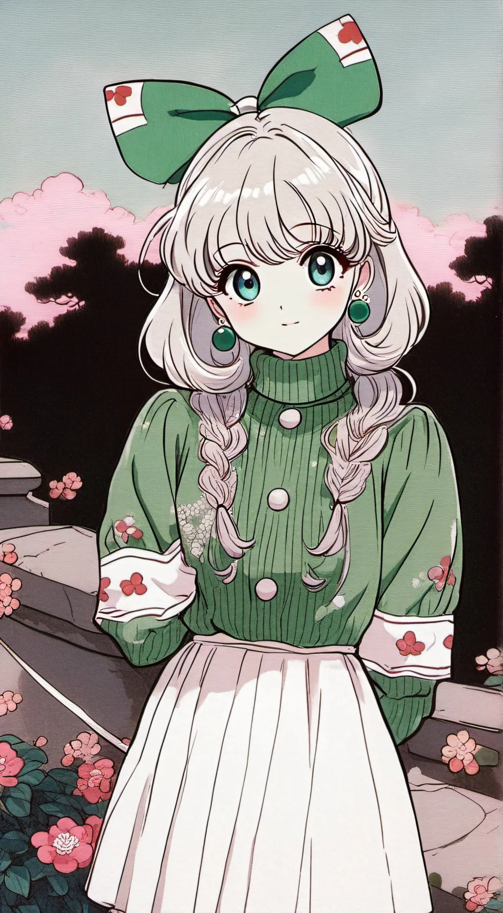 ai character: Lily background