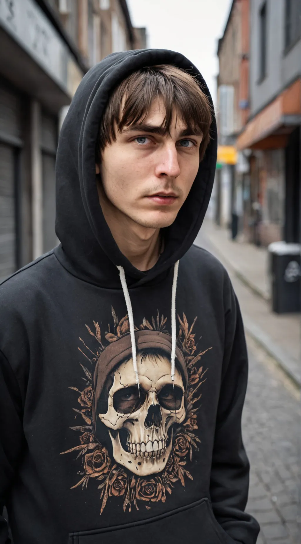 ai character: Colby Brock  background