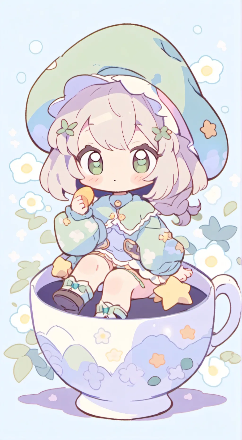 ai character: Лілі background