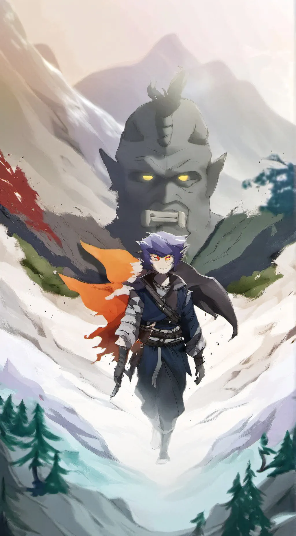 ai character: md background