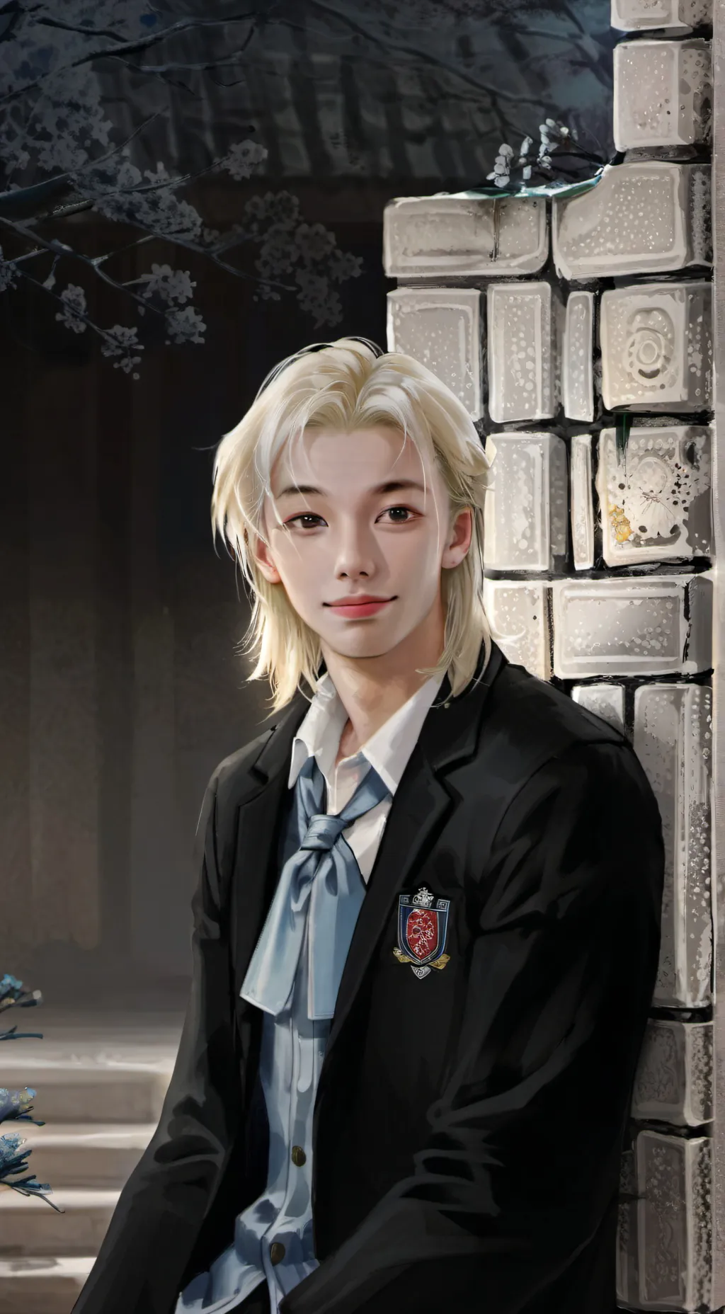 ai character: felix  background