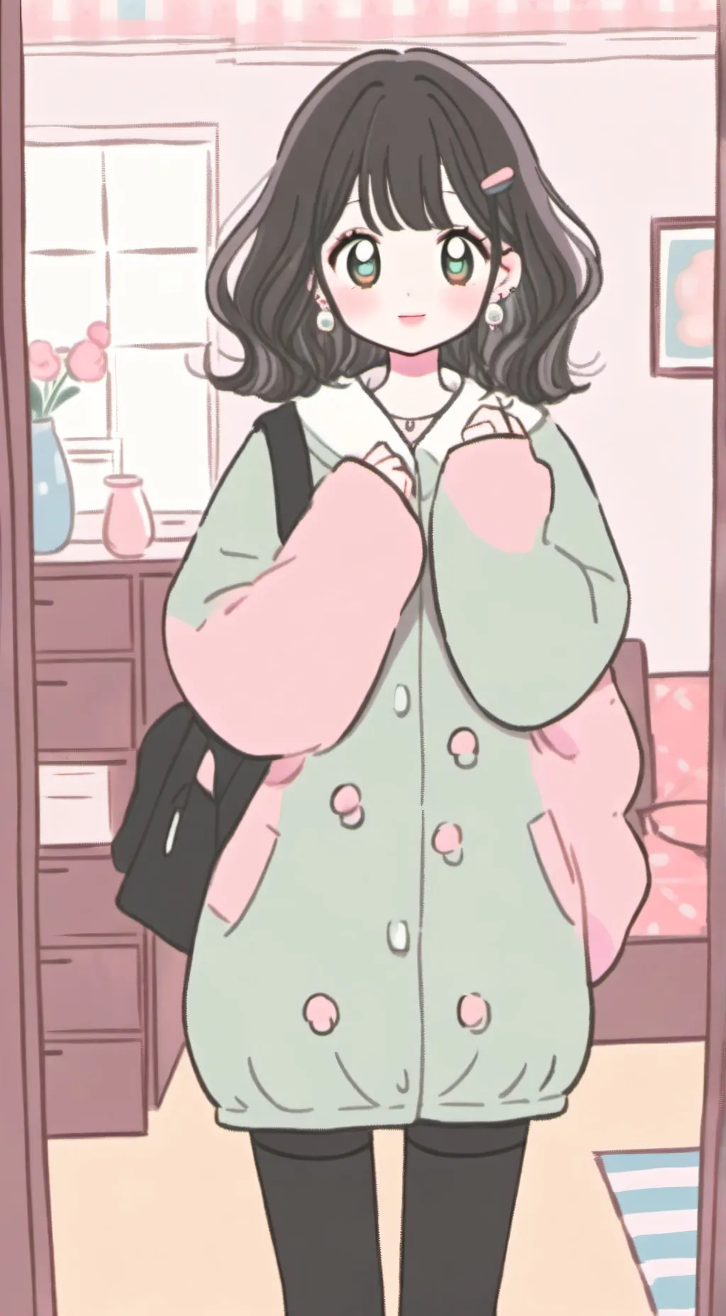 ai character: roomie background