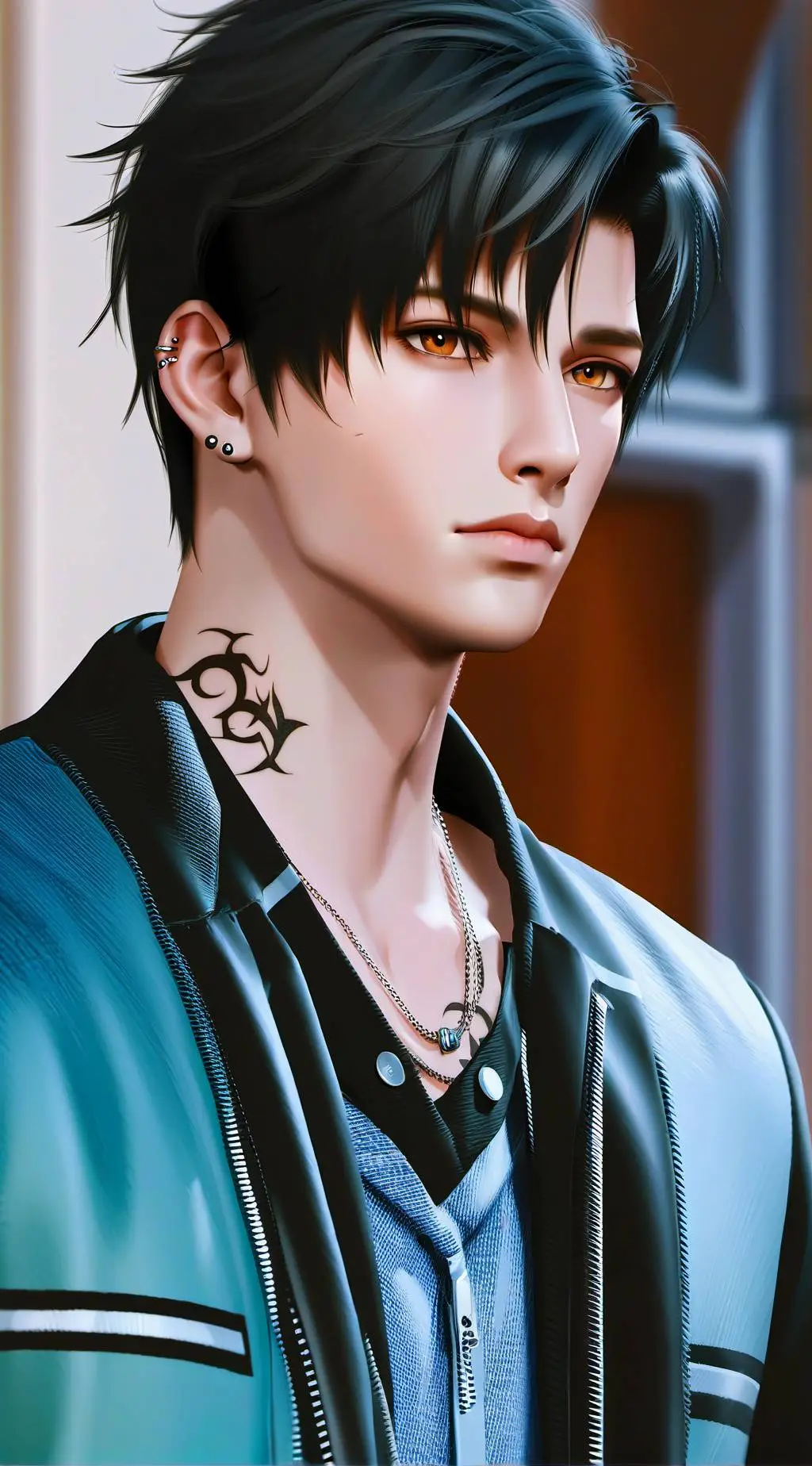 ai character: Max background