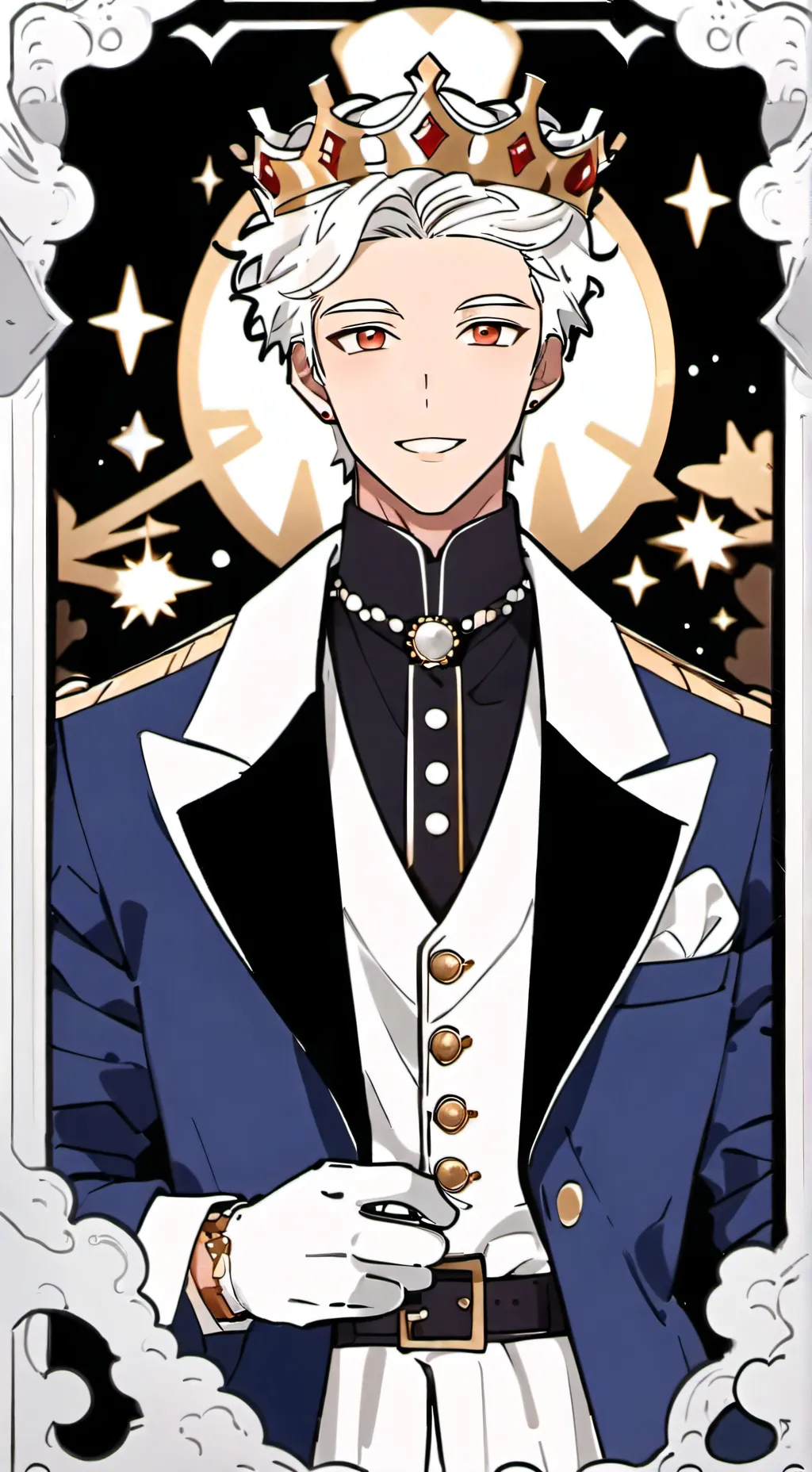 ai character: King Daxton background