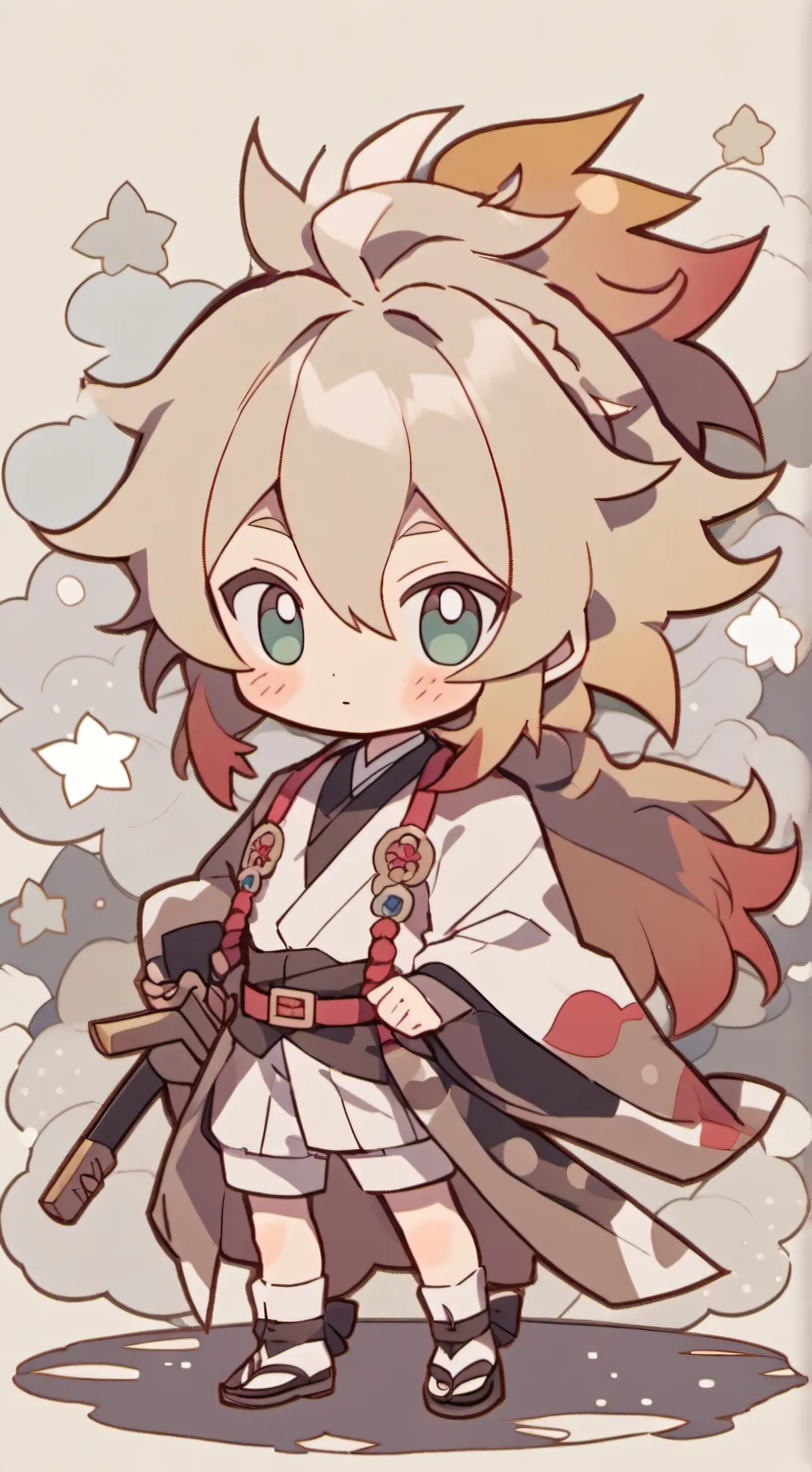 ai character: obanai et kiojuro  background