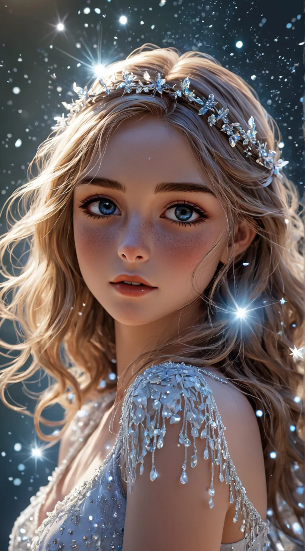 ai character: Elara background