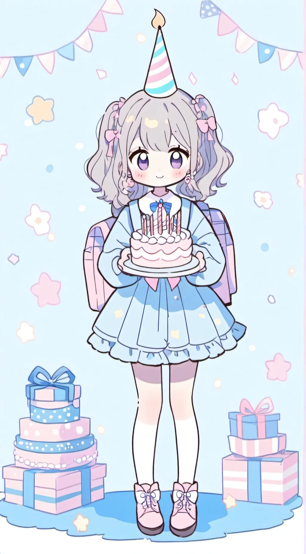 ai character: Moonflower pvz2 background