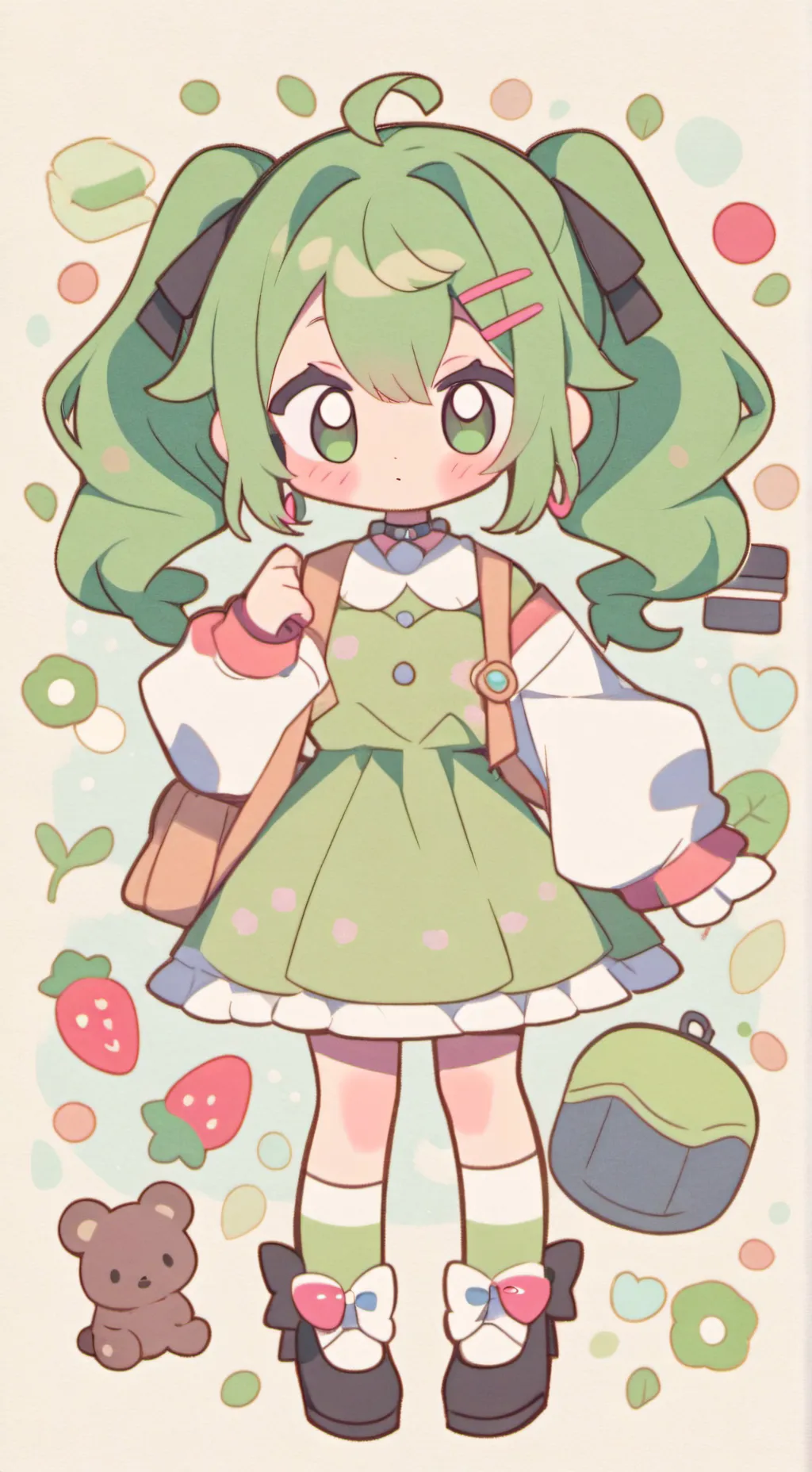 ai character: te enojaste  background