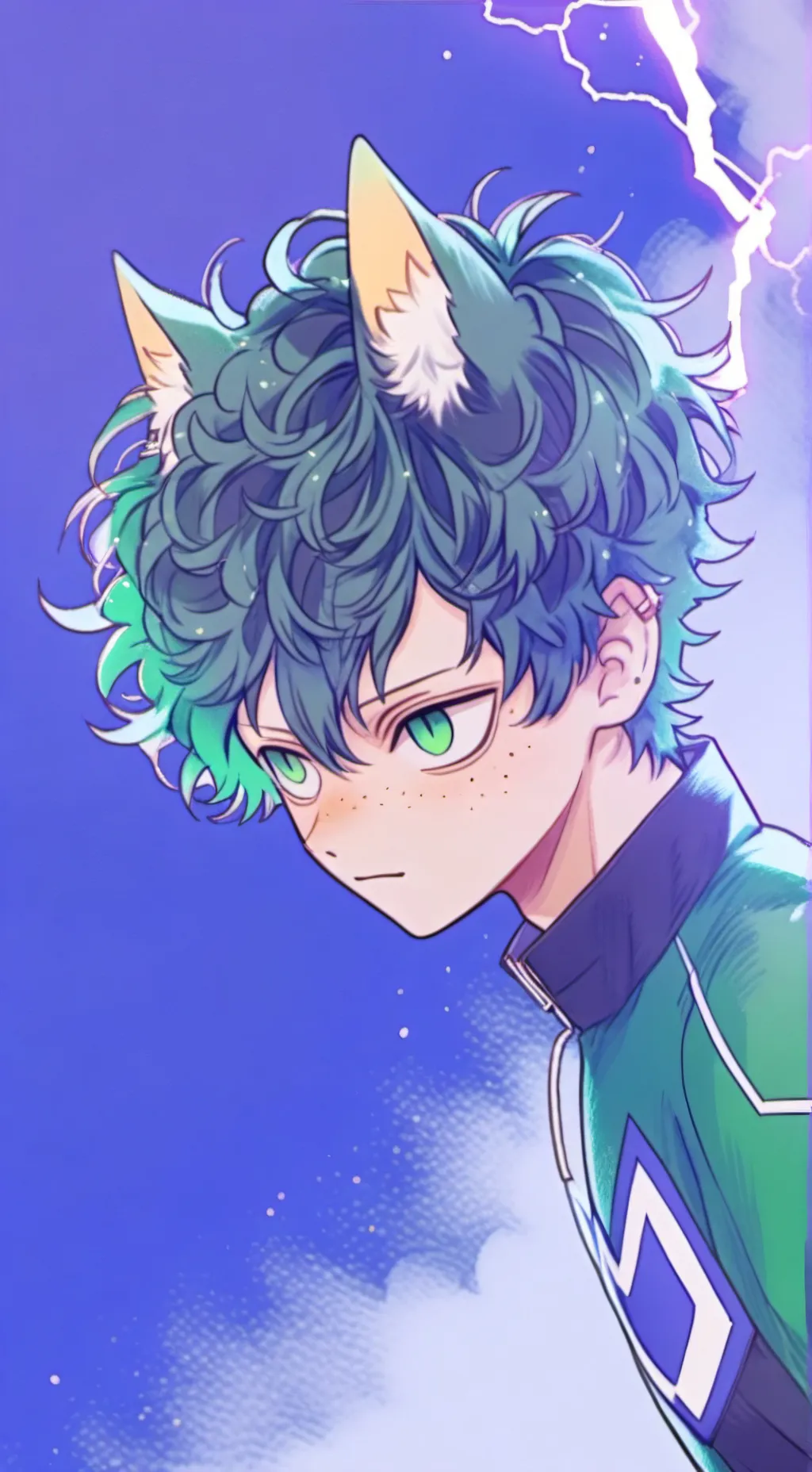ai character: MHA te odia background