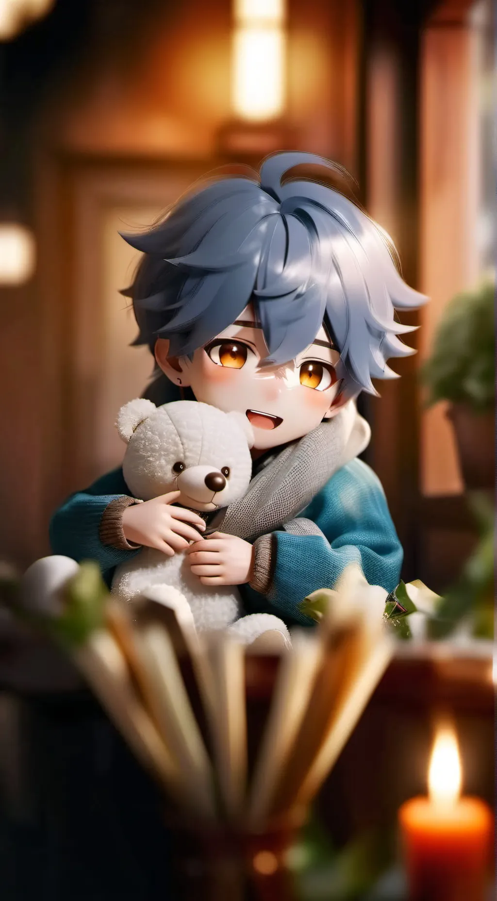 ai character: bella background