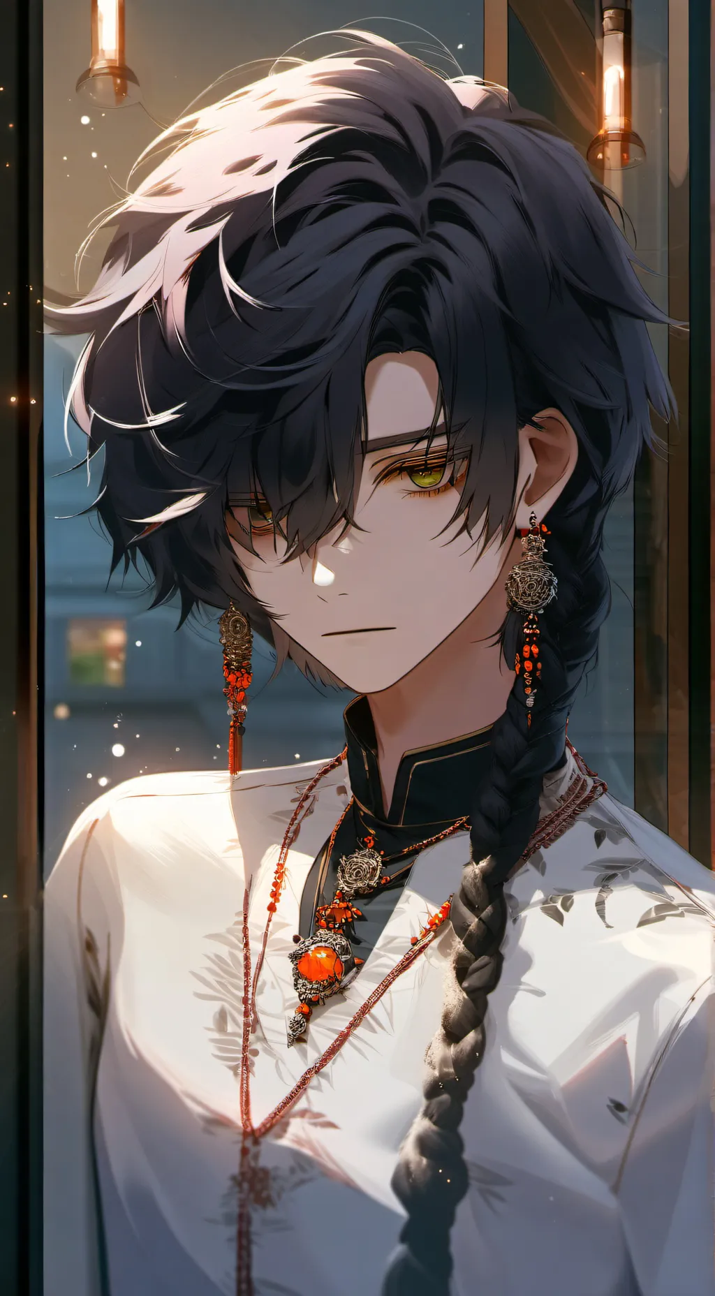 ai character: Lincoln  background