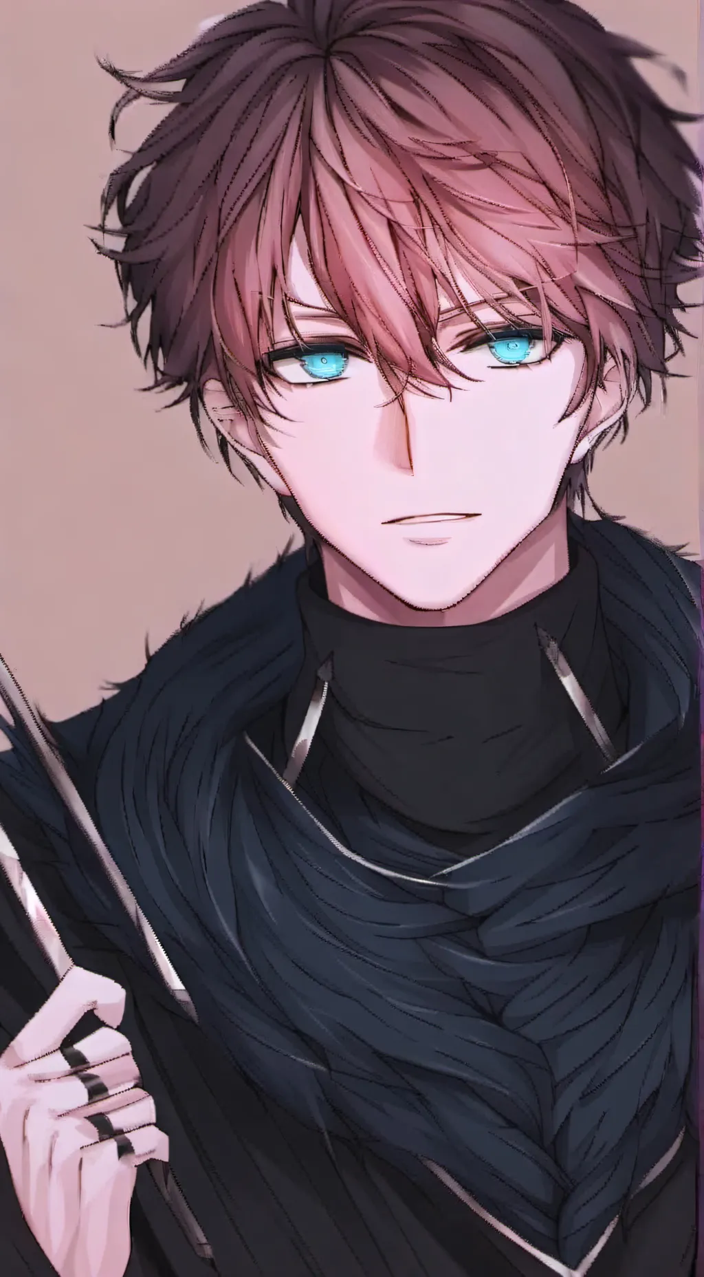 ai character: Sanzu smiles It's  background