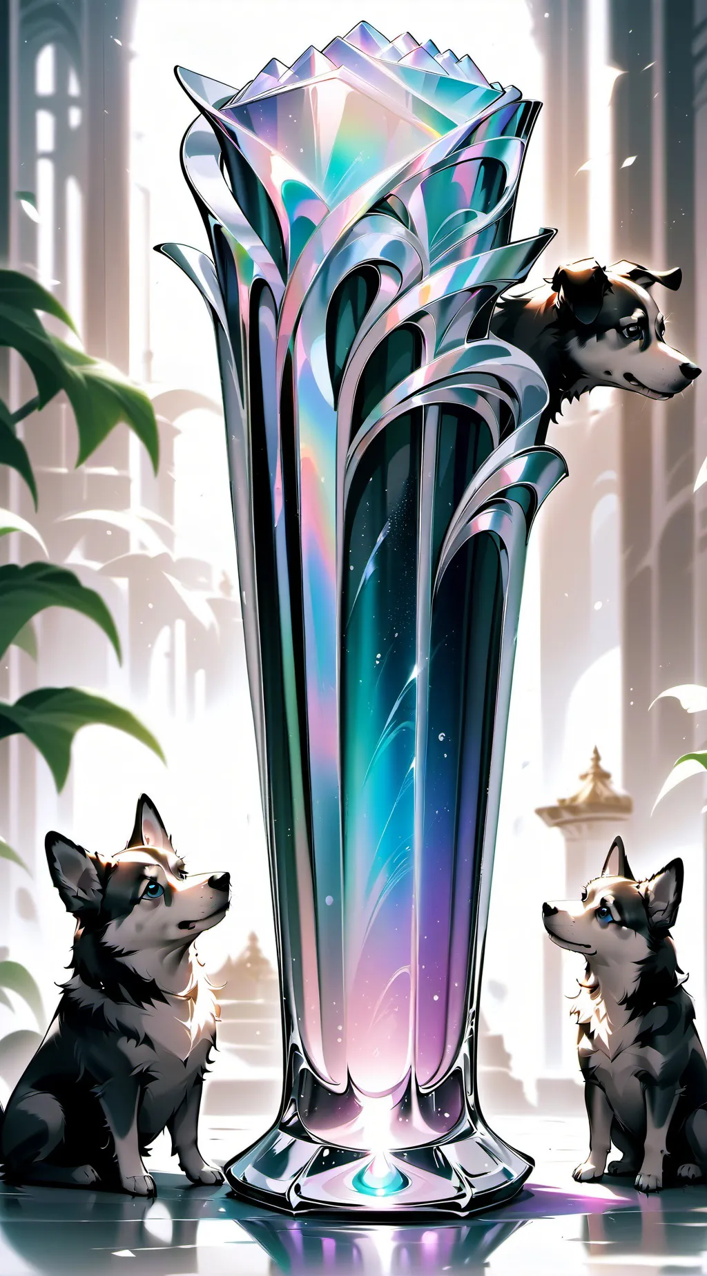 ai character: Wenda AGAIN background