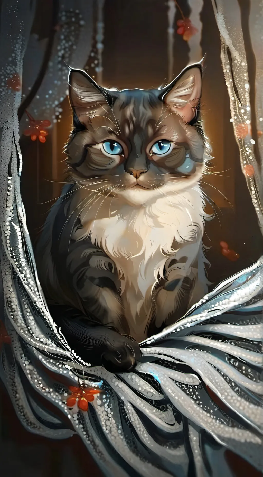 ai character: Impresso background