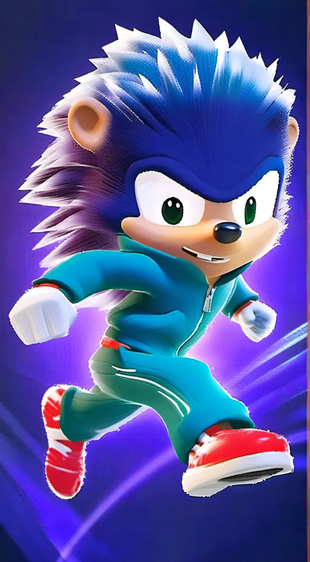 ai character: Sonic the Hedgehog background