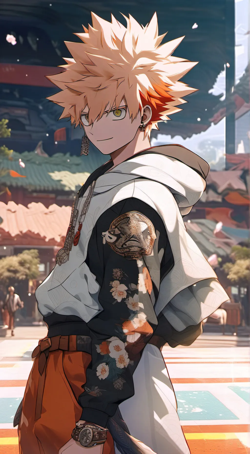 ai character: mha weirded out 😳 background