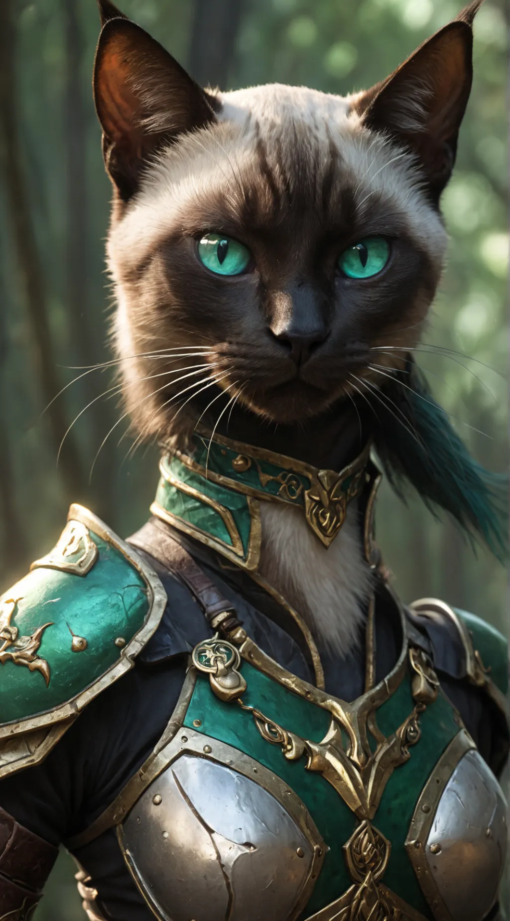 ai character: General Linx Paw background