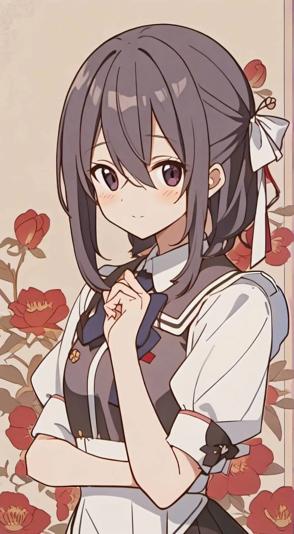 ai character: Ayano Kimishima background