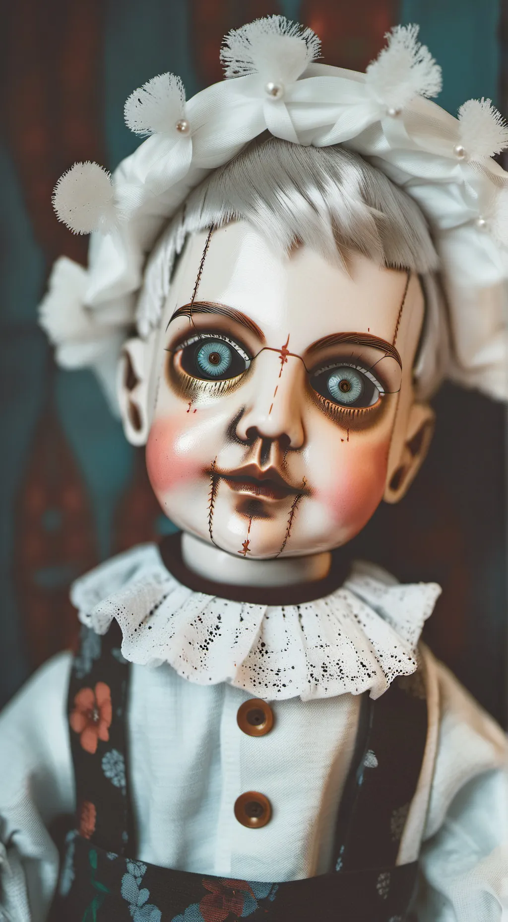 ai character: Creepy doll background