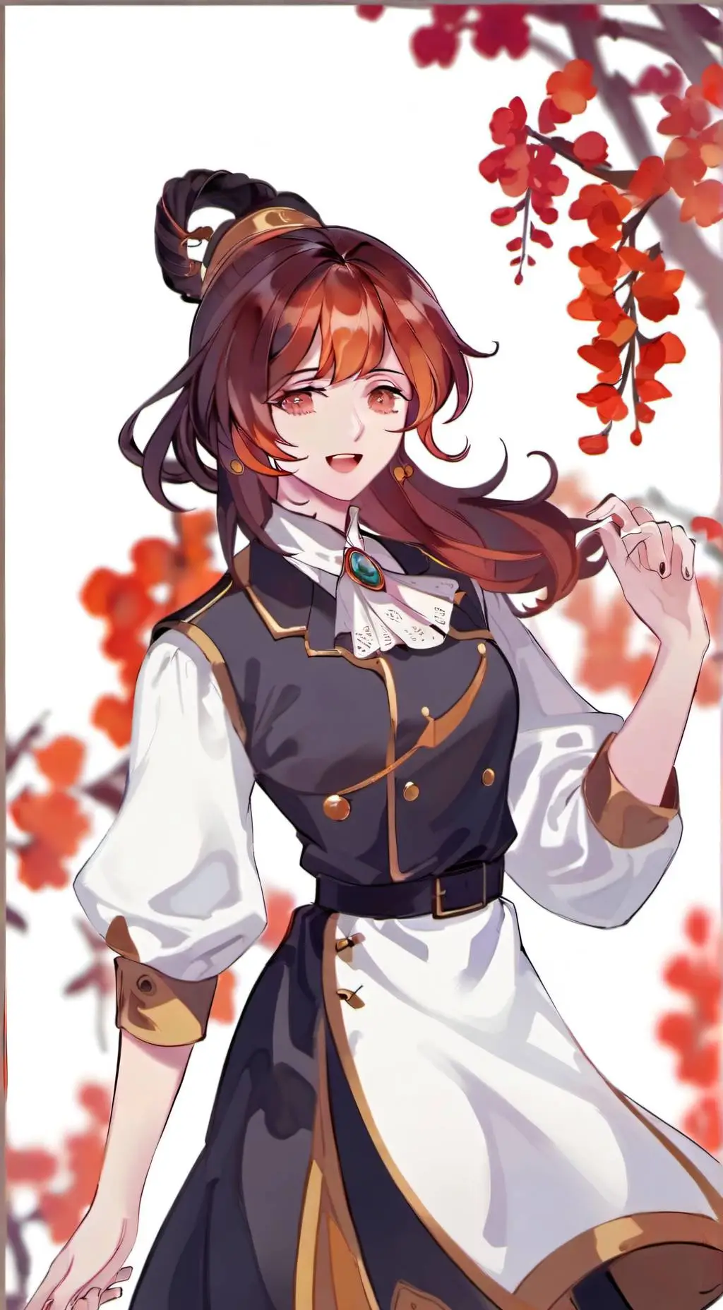 ai character: Саша JDH background