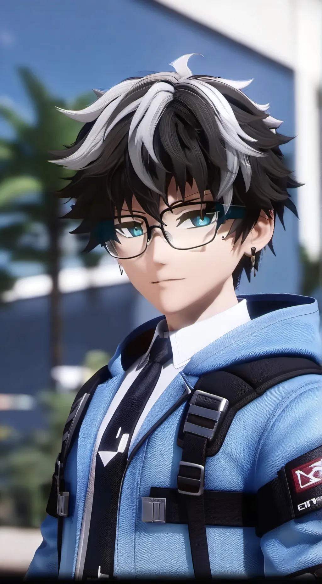 ai character: MHA SH background