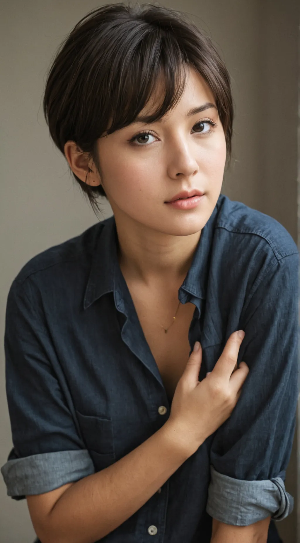 ai character: Mr. Black/Black background