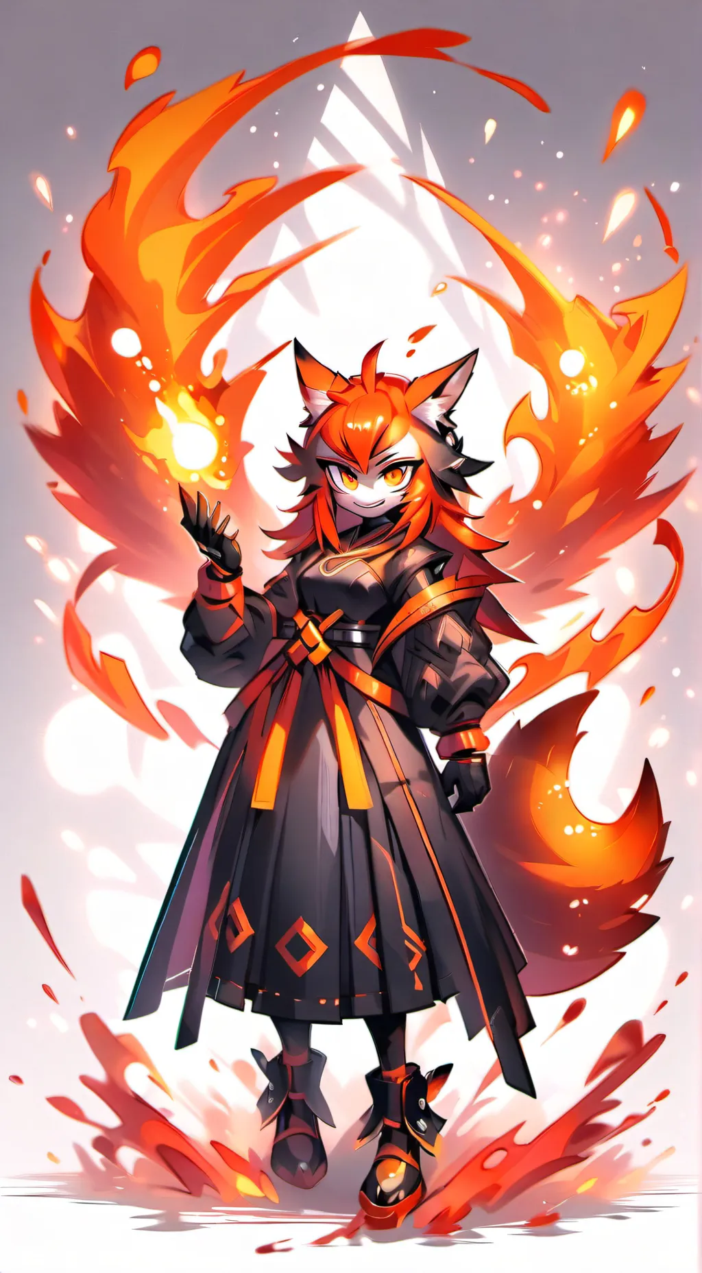 ai character: Amber the hedgehog background