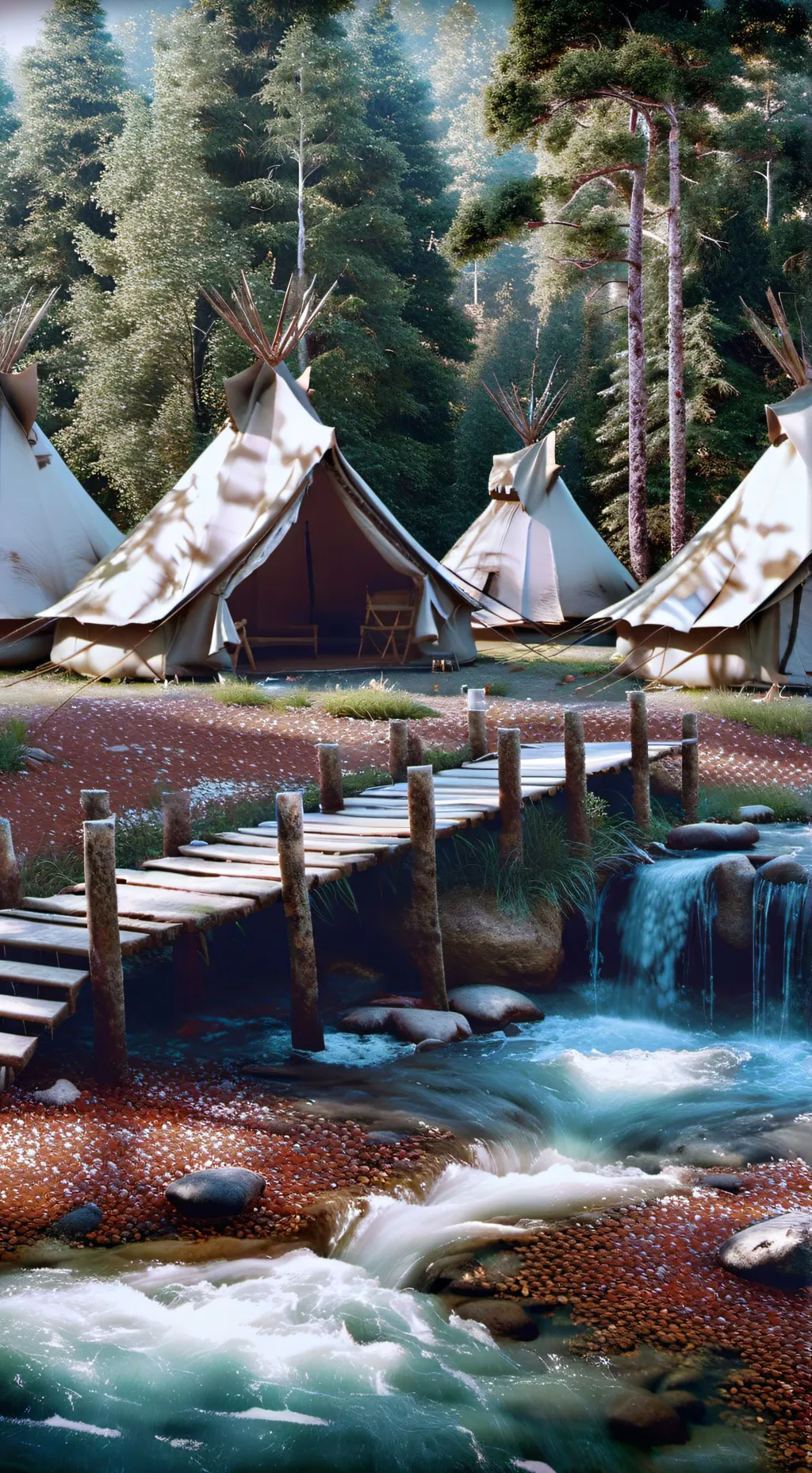 ai character: Camp Half Blood background