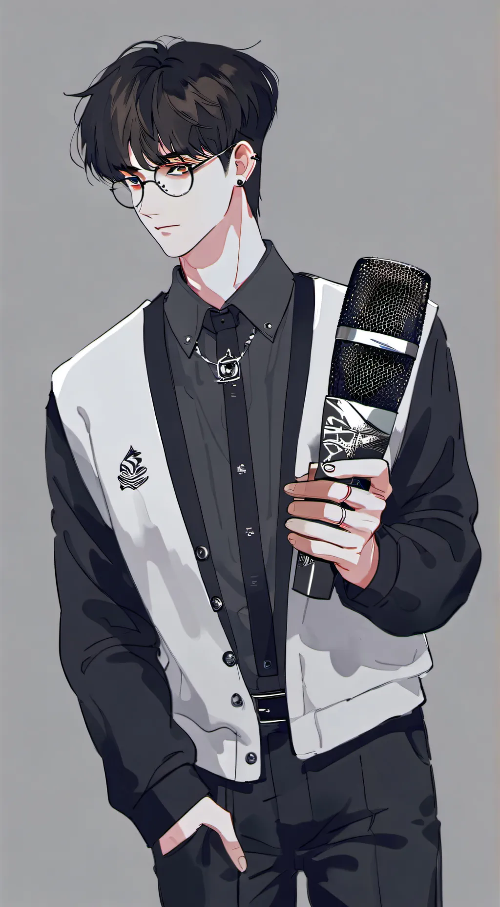 ai character: Nick  background