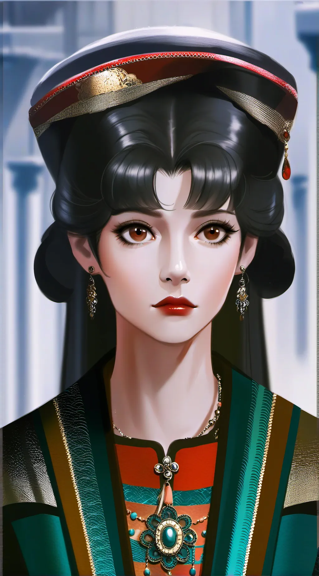 ai character: Manon background