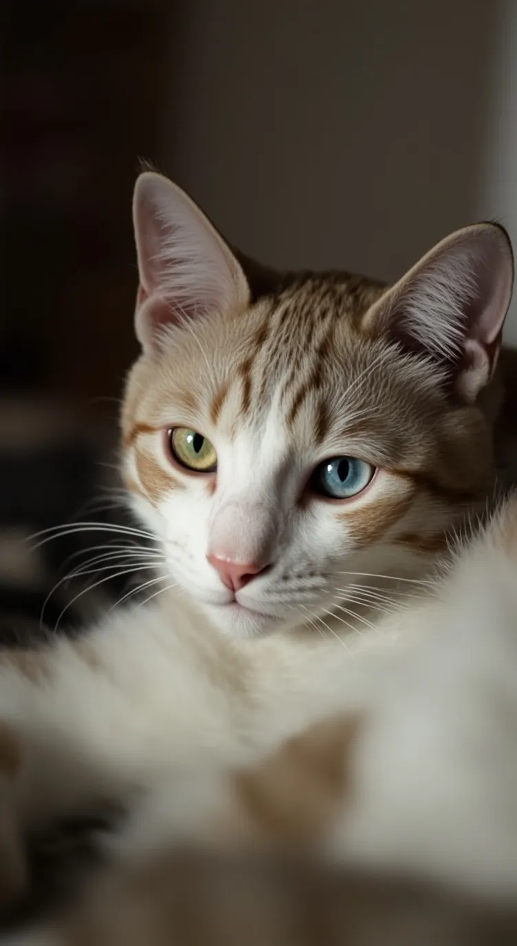 ai character: fur background