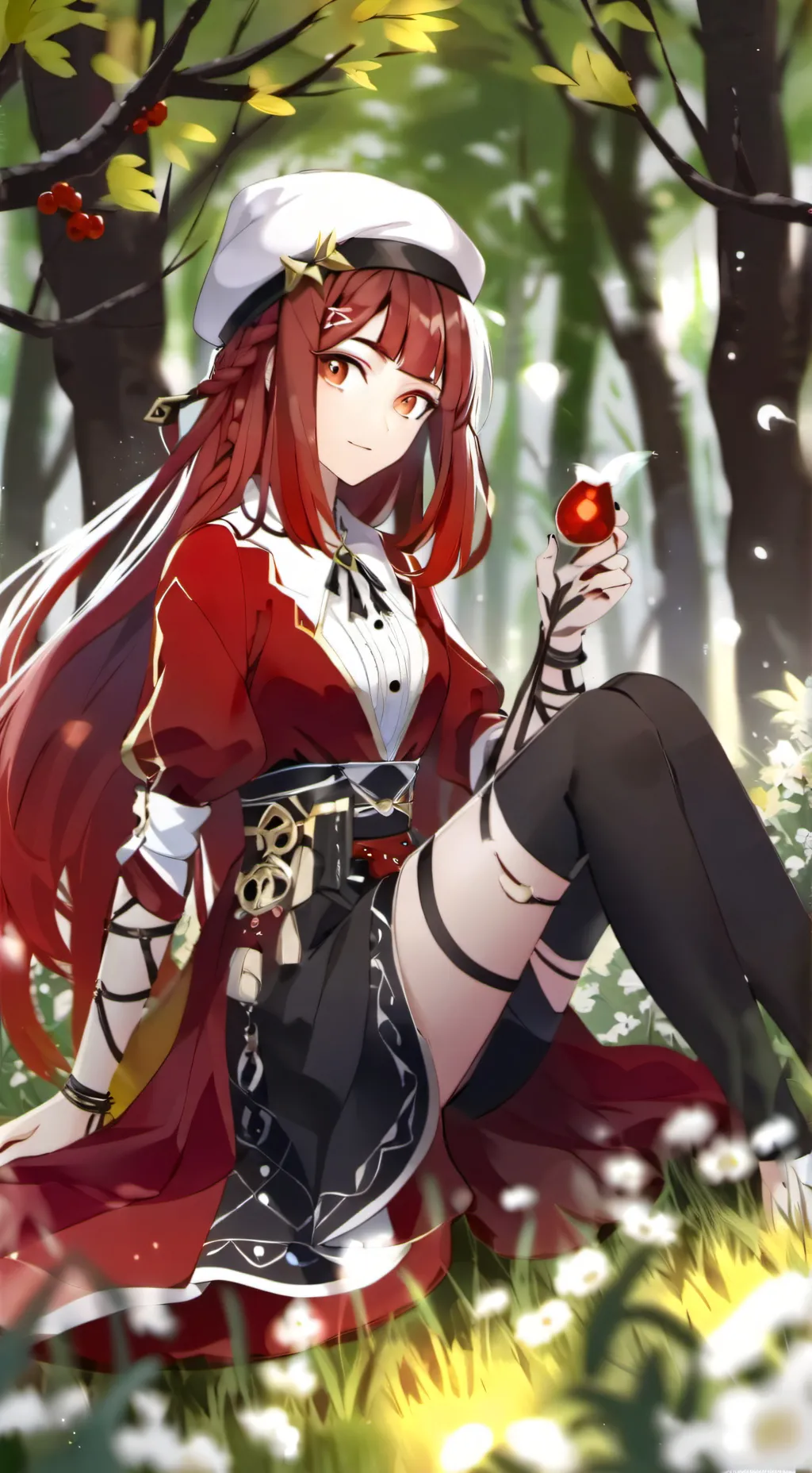 ai character: Rena Scarlett background