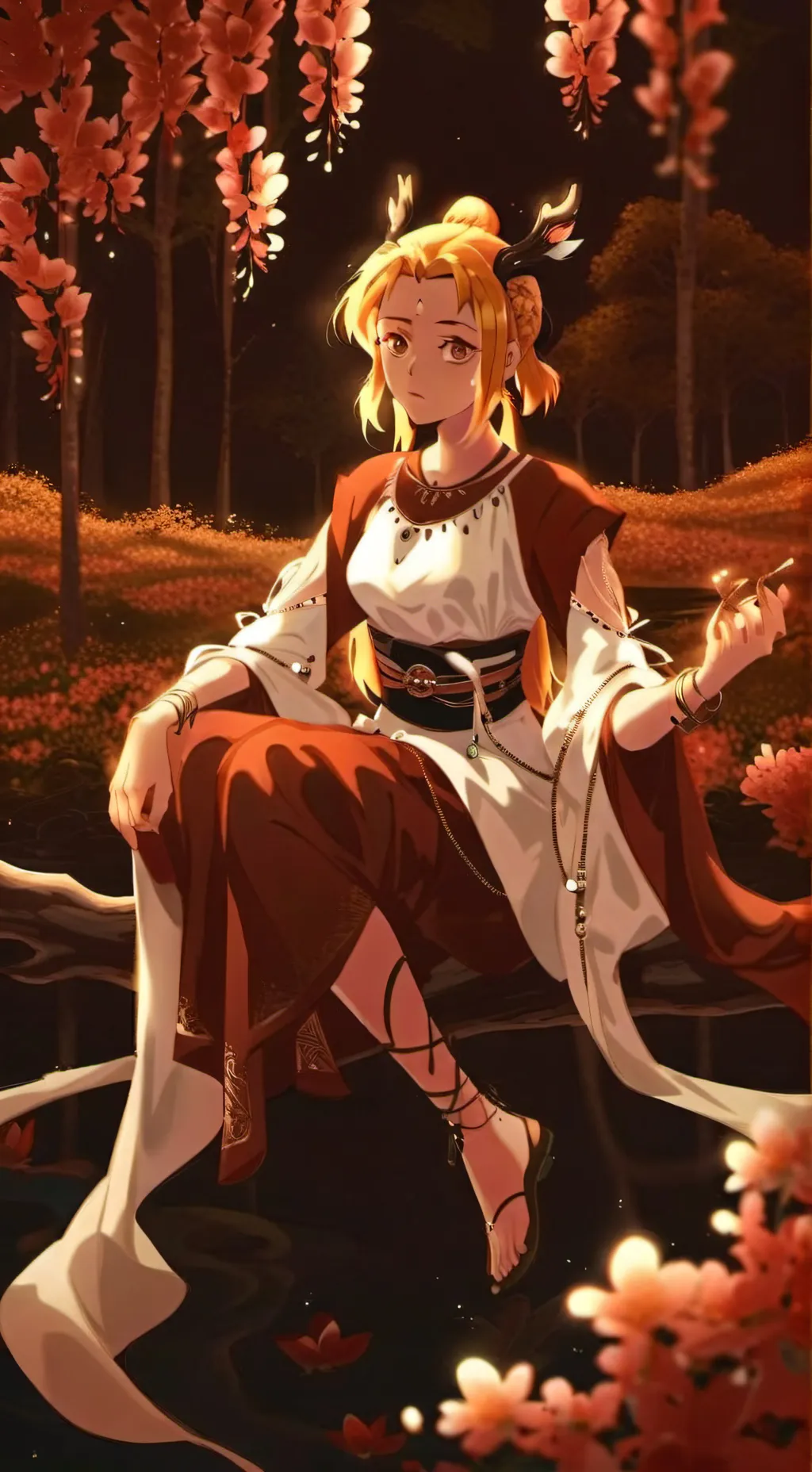 ai character: Makio Uzui background