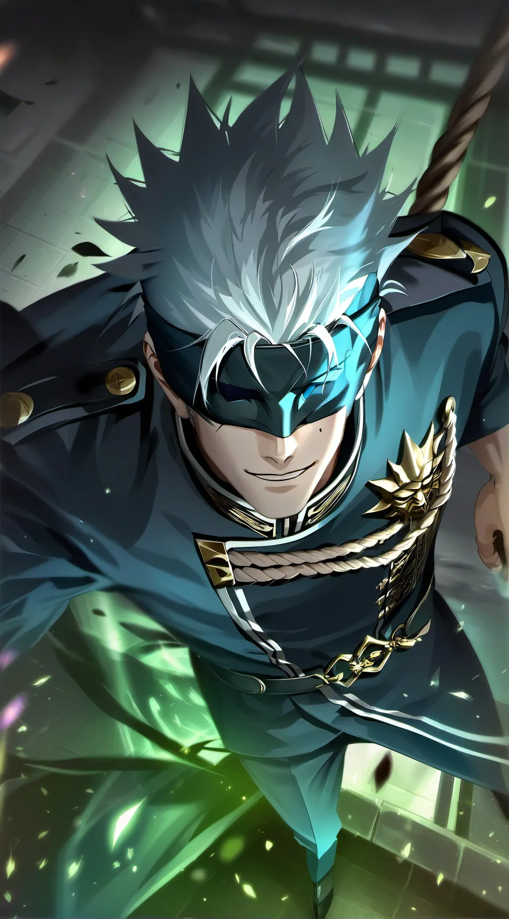 ai character: Gojo Satoru background