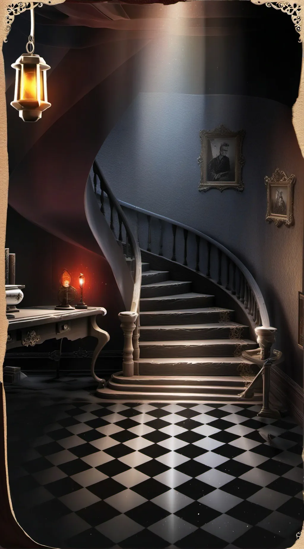 ai character: corruptboxbut good background