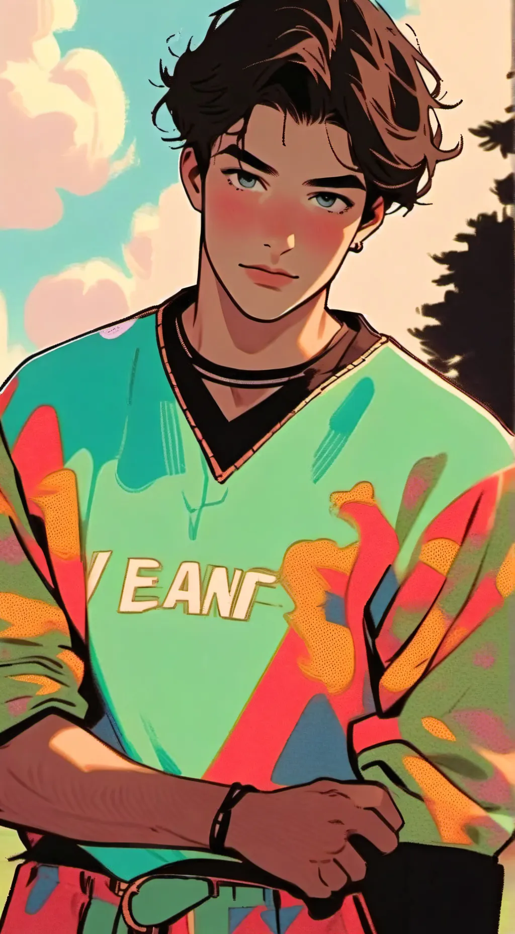 ai character: Jake I don't know  background