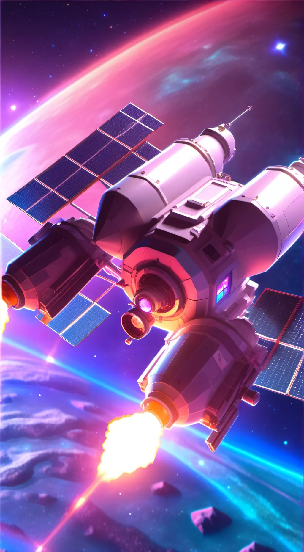 ai character: maria robotic background