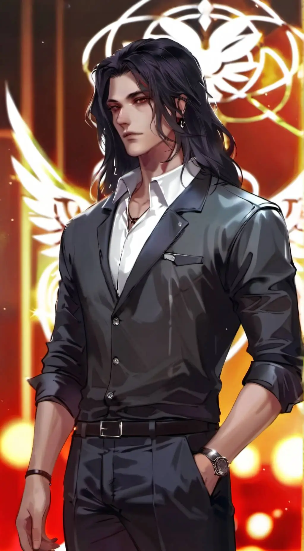 ai character: Logan background