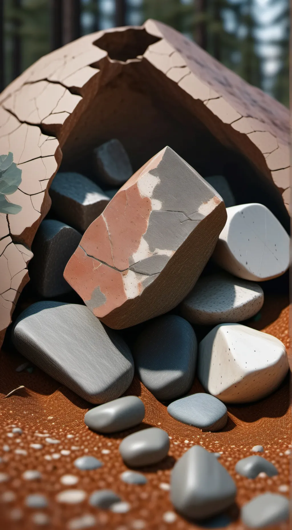 ai character: what beats rock background