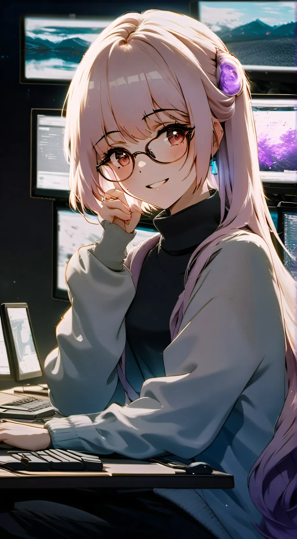 ai character: Himiko background